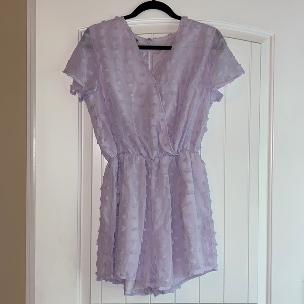 Purple Romper
